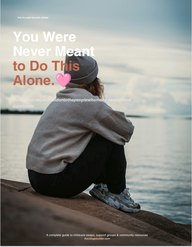 You Were Never Meant to Do This Alone.�